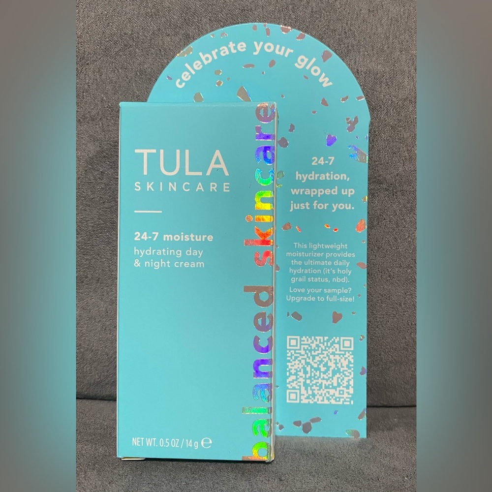Tula Skincare 24-7 Moisture Hydrating Day & Night Cream 0.5oz NEW